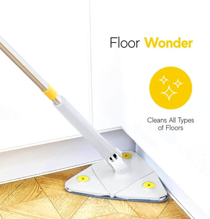 Home mop system for hardwood and tile floors