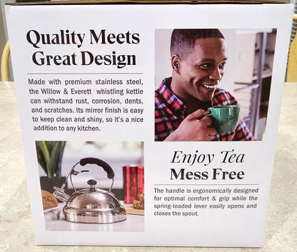 Willow & Everett Whistling Tea Kettle